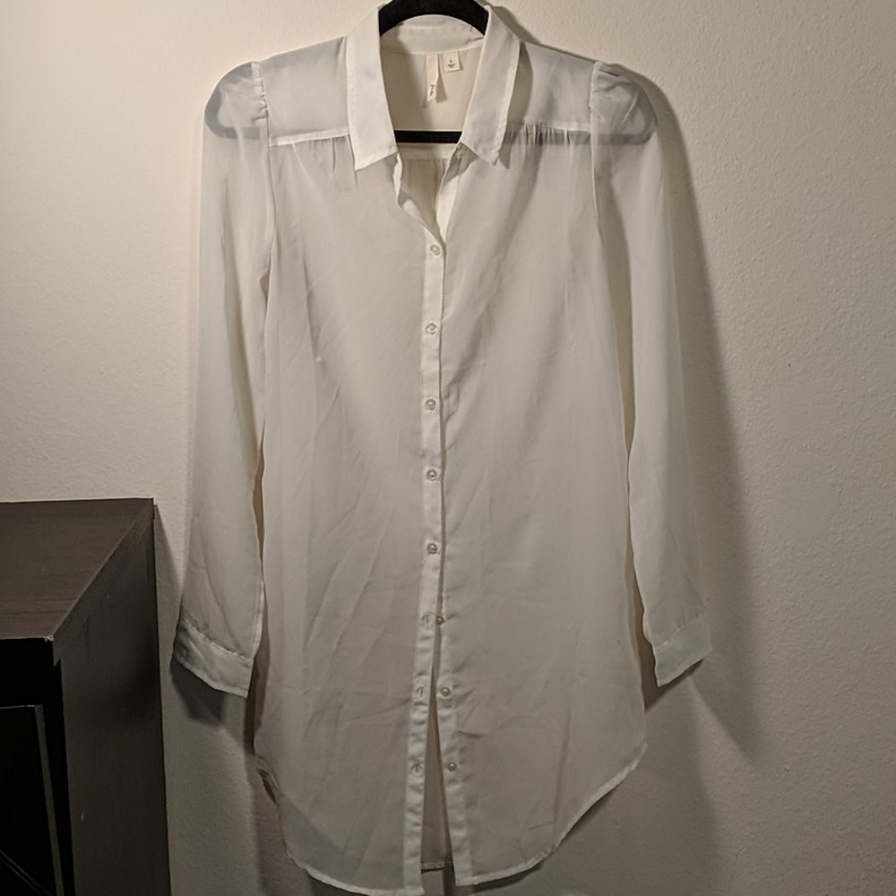 Frenchi White Blouse